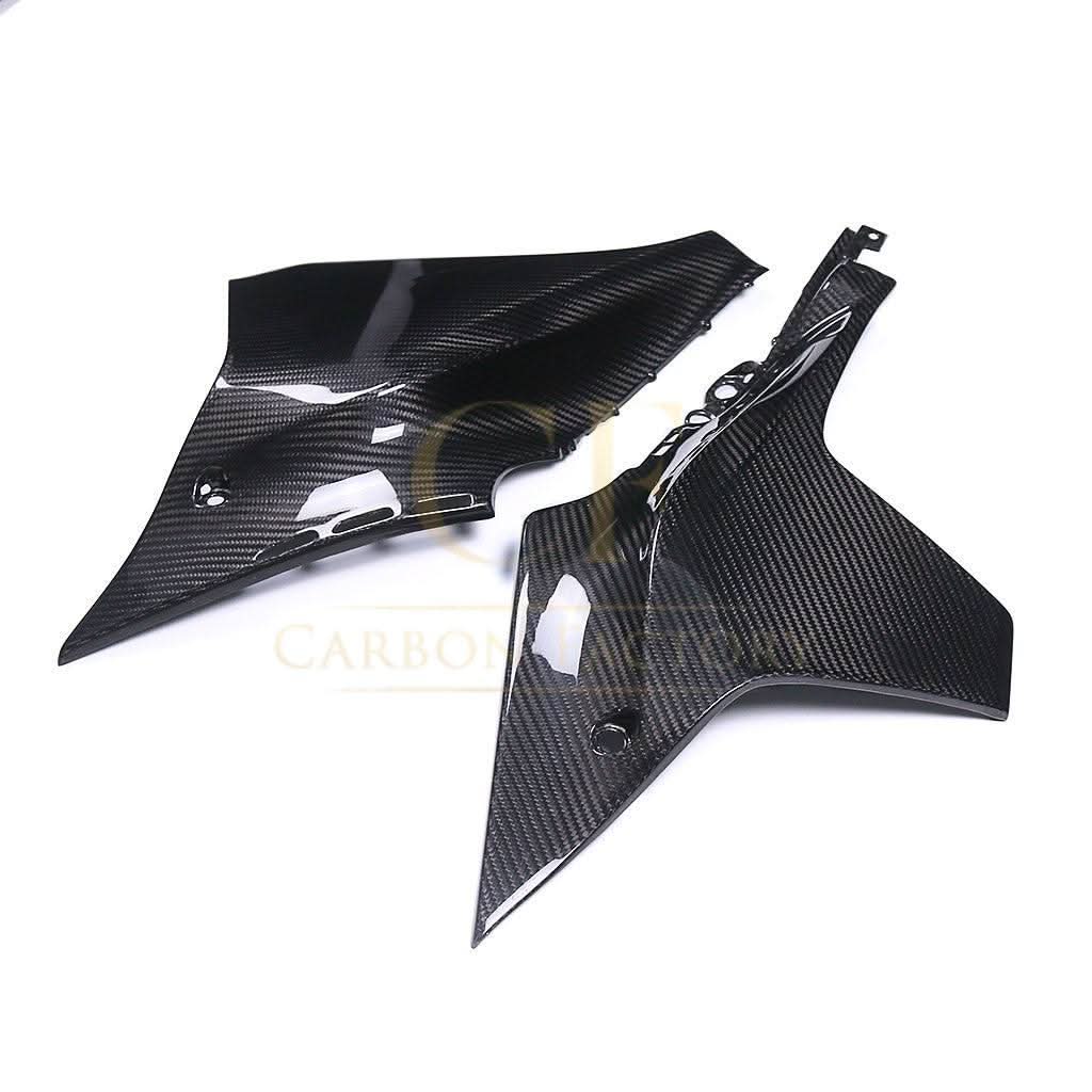 Pre-preg Carbon Fibre Upper Side Fairings for Yamaha R1 2020-2024 - Carbon Factory