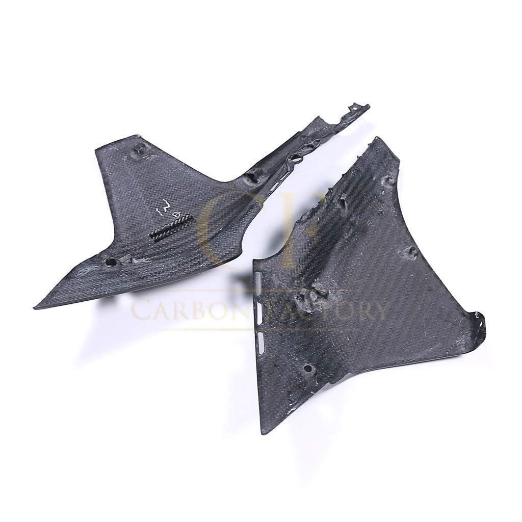 Pre-preg Carbon Fibre Upper Side Fairings for Yamaha R1 2020-2024 - Carbon Factory