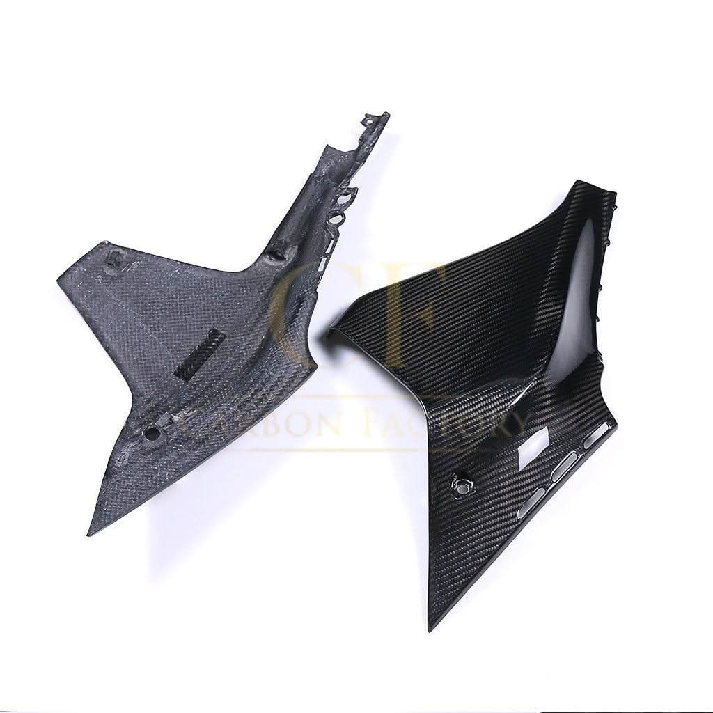 Pre-preg Carbon Fibre Upper Side Fairings for Yamaha R1 2020-2024 - Carbon Factory