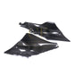 Pre-preg Carbon Fibre Upper Side Fairings for Yamaha R1 2020-2024 - Carbon Factory