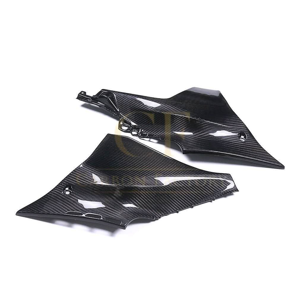Pre-preg Carbon Fibre Upper Side Fairings for Yamaha R1 2020-2024 - Carbon Factory