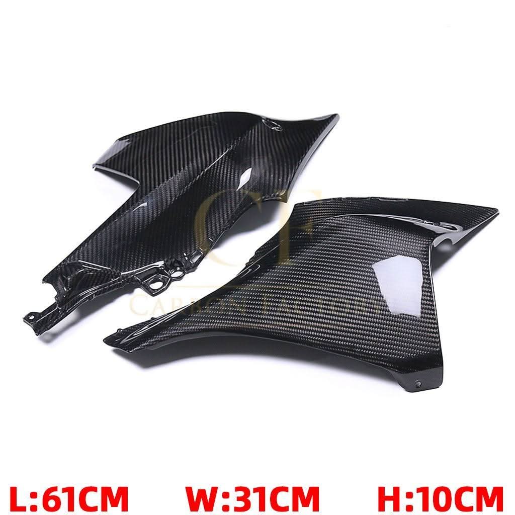 Pre-preg Carbon Fibre Upper Side Fairings for Yamaha R1 2020-2024 - Carbon Factory