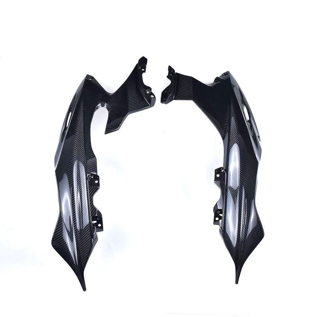 Pre-preg Carbon Fibre Upper Side Fairings for Yamaha R6 2017-2022 - Carbon Factory