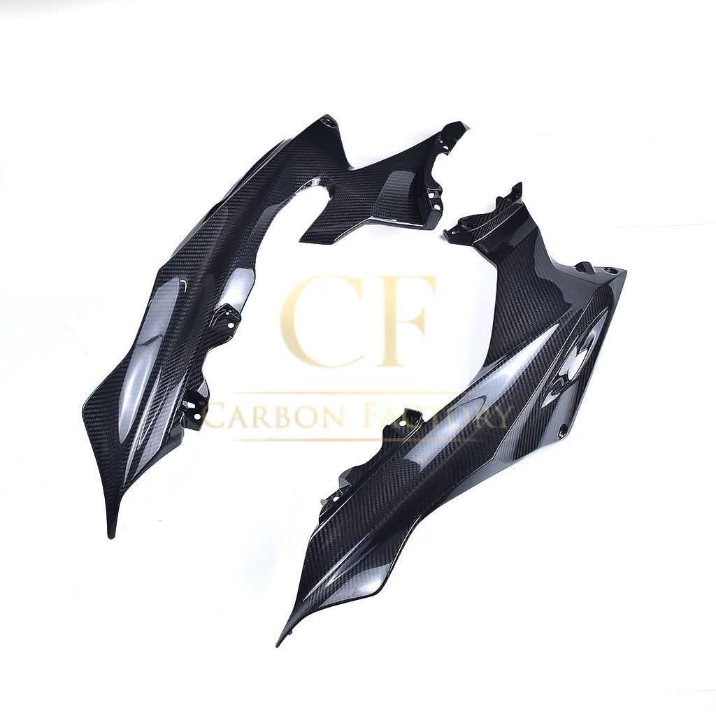 Pre-preg Carbon Fibre Upper Side Fairings for Yamaha R6 2017-2022 - Carbon Factory