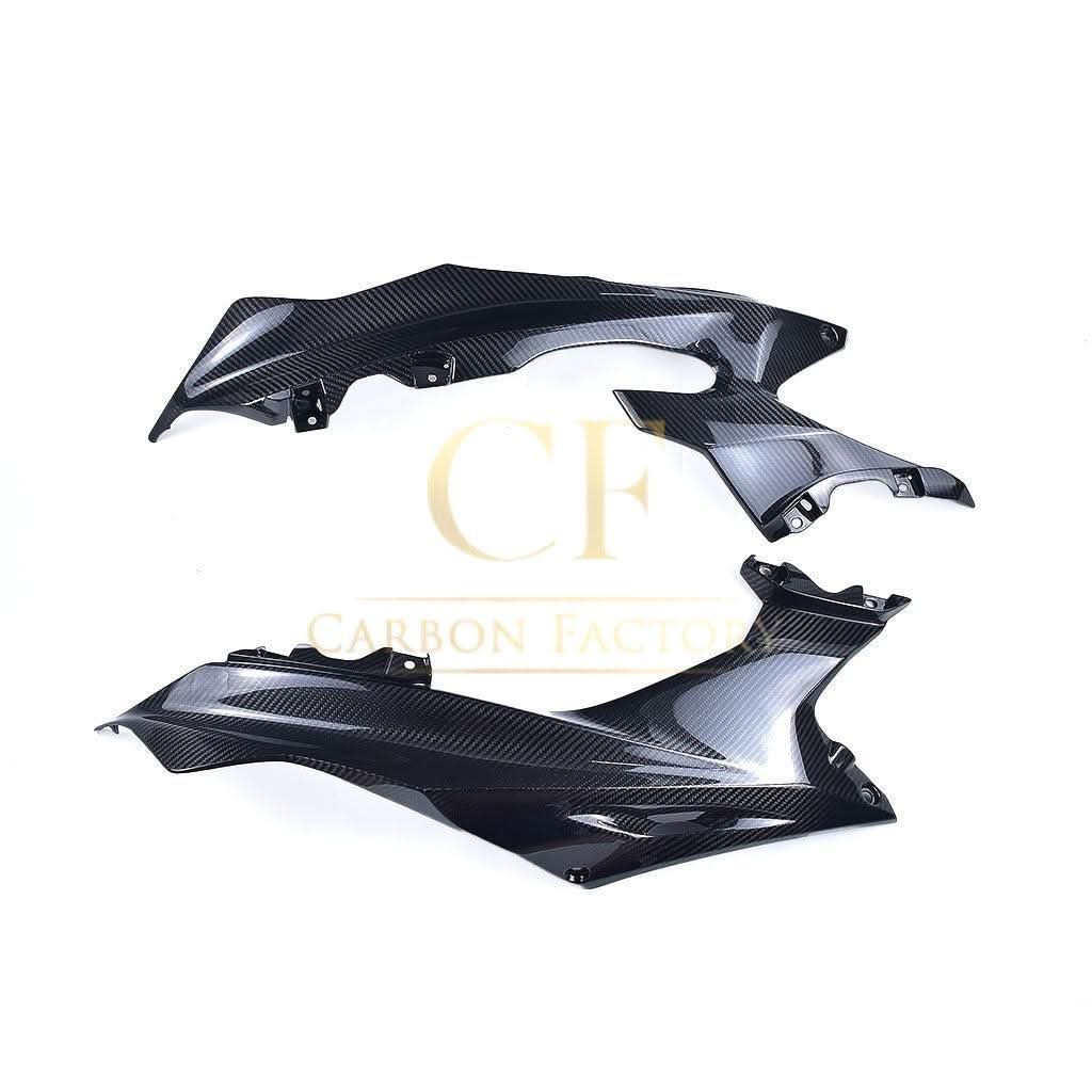 Pre-preg Carbon Fibre Upper Side Fairings for Yamaha R6 2017-2022 - Carbon Factory