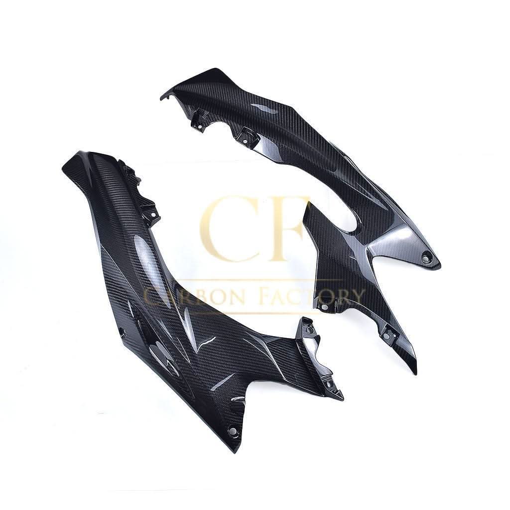 Pre-preg Carbon Fibre Upper Side Fairings for Yamaha R6 2017-2022 - Carbon Factory