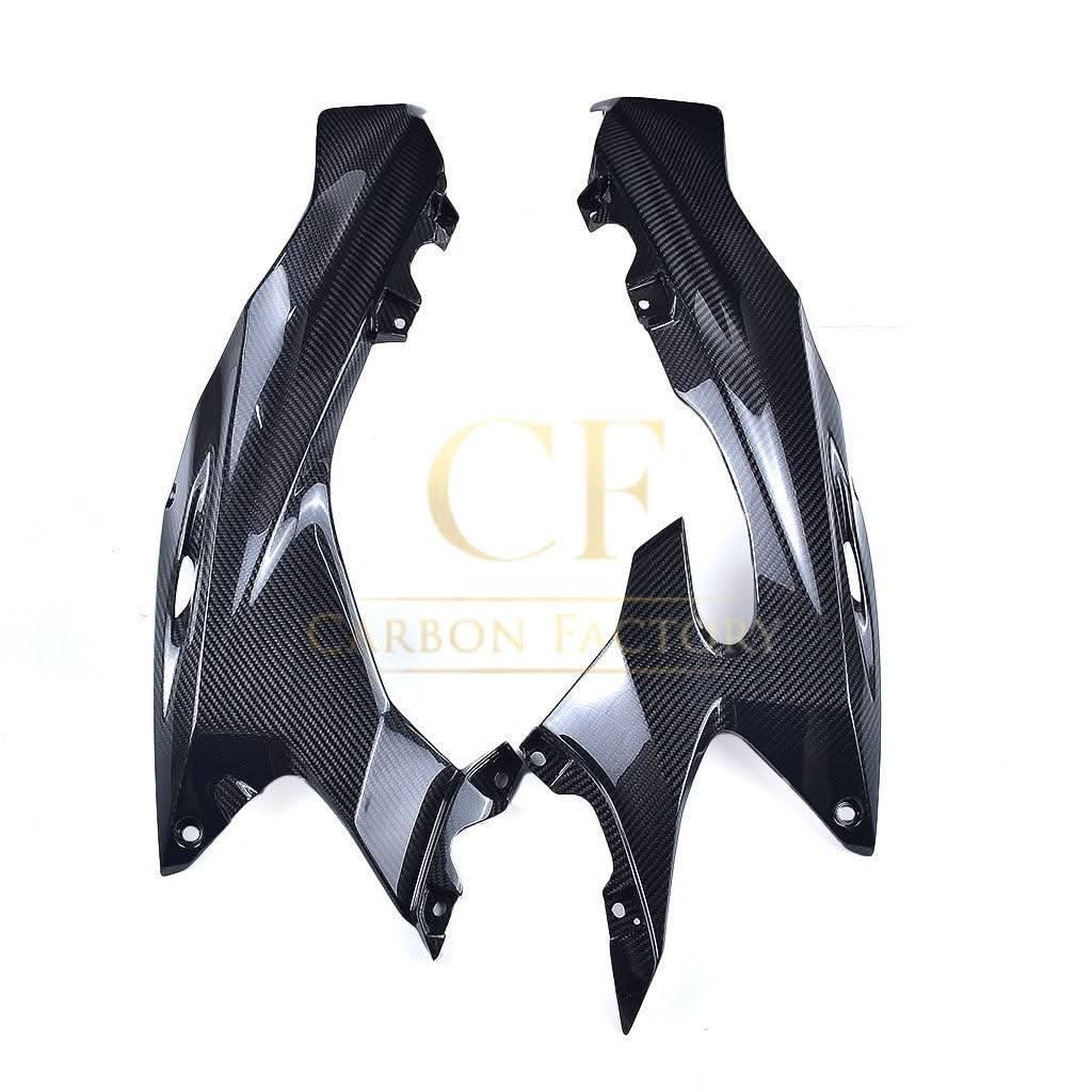 Pre-preg Carbon Fibre Upper Side Fairings for Yamaha R6 2017-2022 - Carbon Factory