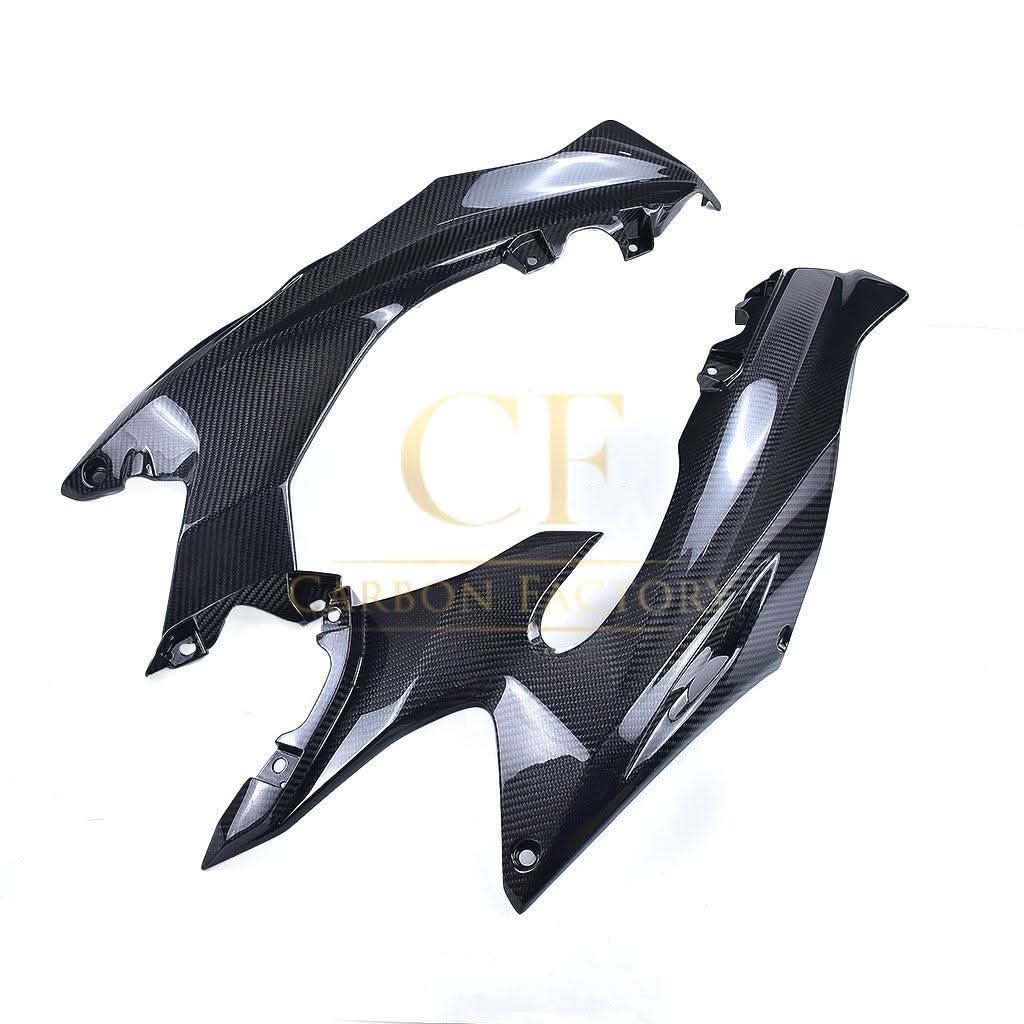Pre-preg Carbon Fibre Upper Side Fairings for Yamaha R6 2017-2022 - Carbon Factory