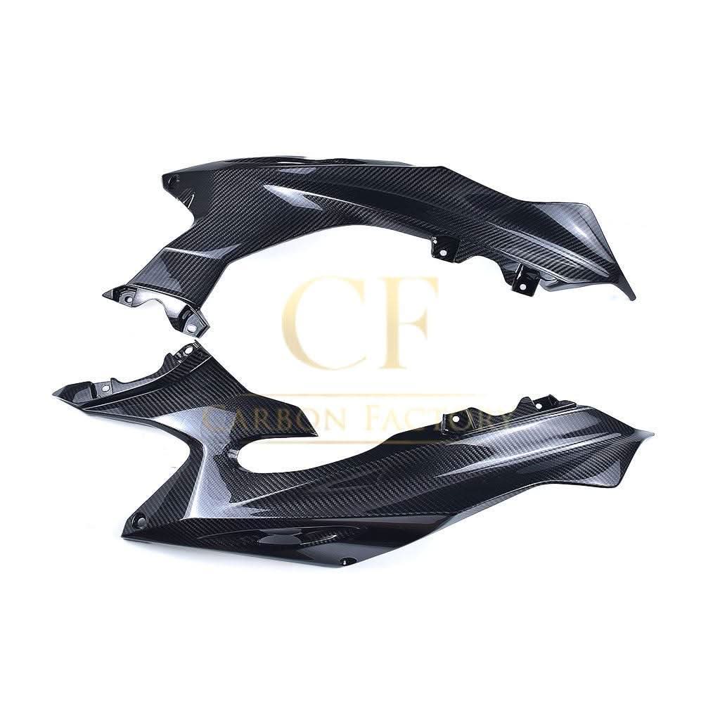 Pre-preg Carbon Fibre Upper Side Fairings for Yamaha R6 2017-2022 - Carbon Factory