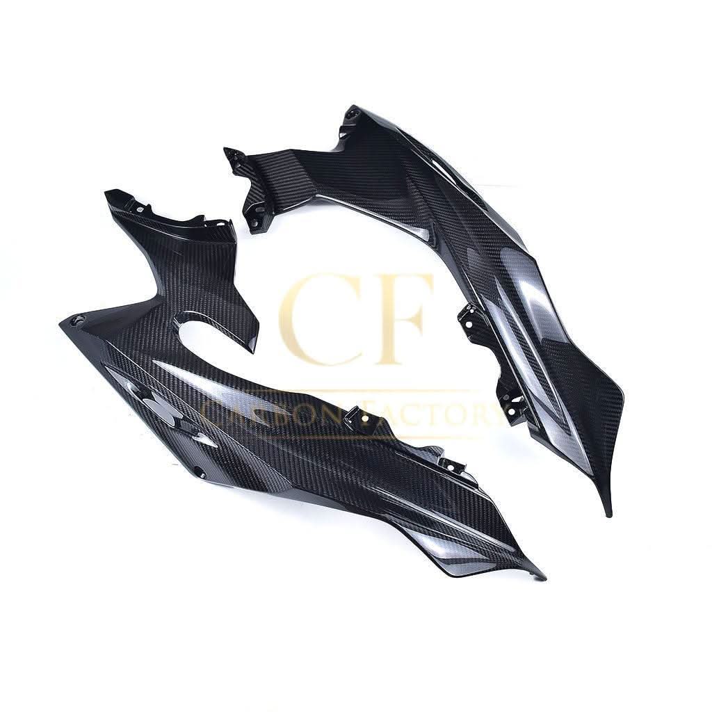 Pre-preg Carbon Fibre Upper Side Fairings for Yamaha R6 2017-2022 - Carbon Factory