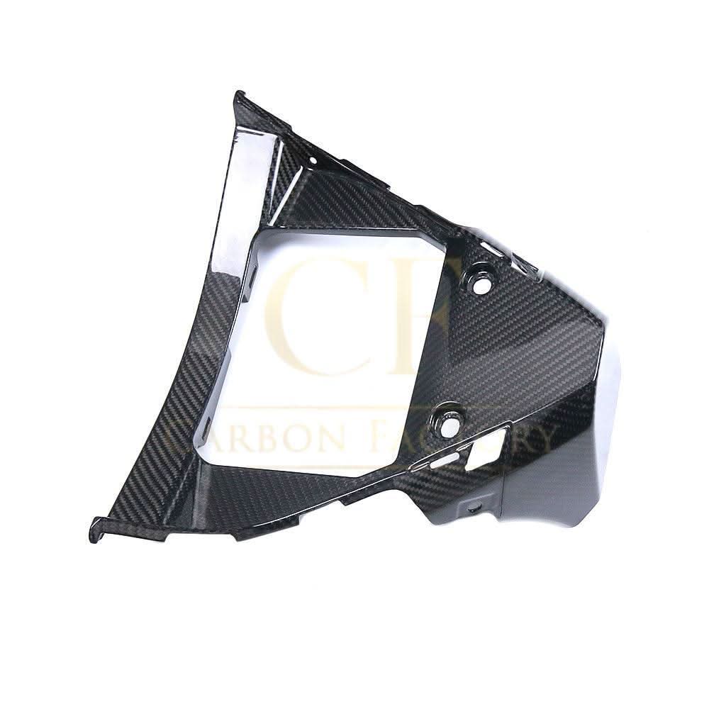 Pre-preg Carbon Fibre V-Panel Radiator Guard for Yamaha R1 2015-2019 - Carbon Factory