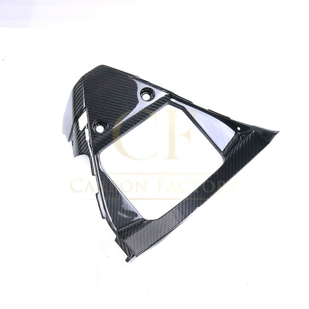 Pre-preg Carbon Fibre V-Panel Radiator Guard for Yamaha R1 2015-2019 - Carbon Factory