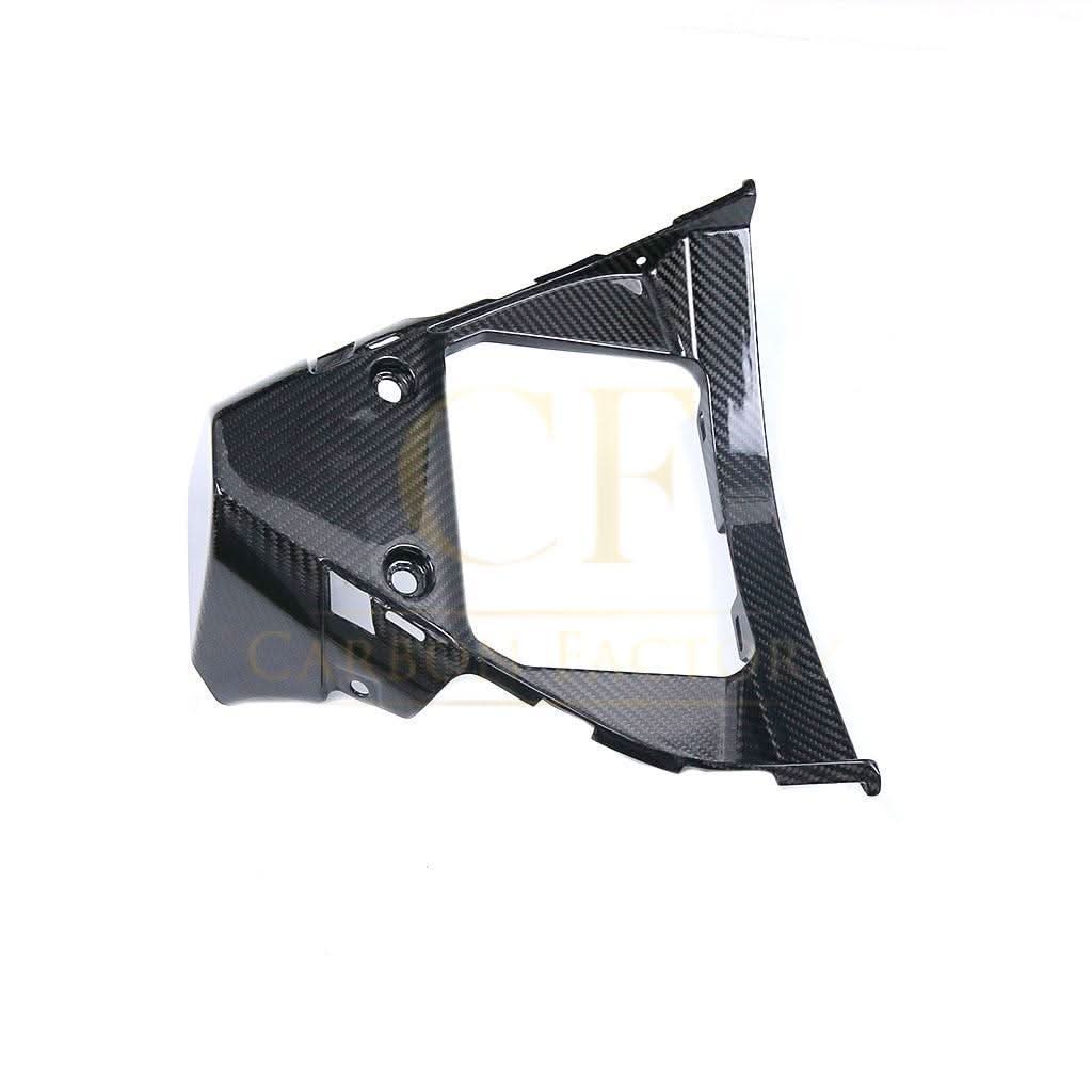 Pre-preg Carbon Fibre V-Panel Radiator Guard for Yamaha R1 2015-2019 - Carbon Factory