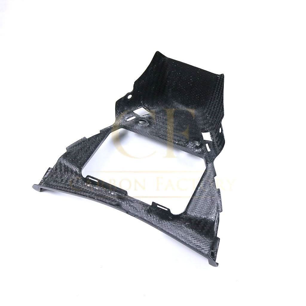 Pre-preg Carbon Fibre V-Panel Radiator Guard for Yamaha R1 2015-2019 - Carbon Factory