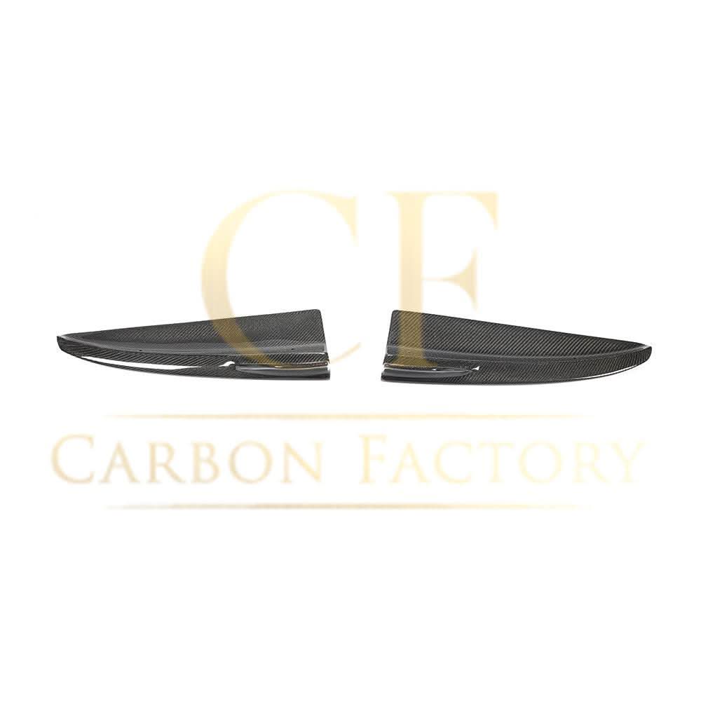 Carbon Fibre Rear Bumper Spats for Mercedes W205 C Class AMG & C63 15-21 - Carbon Factory
