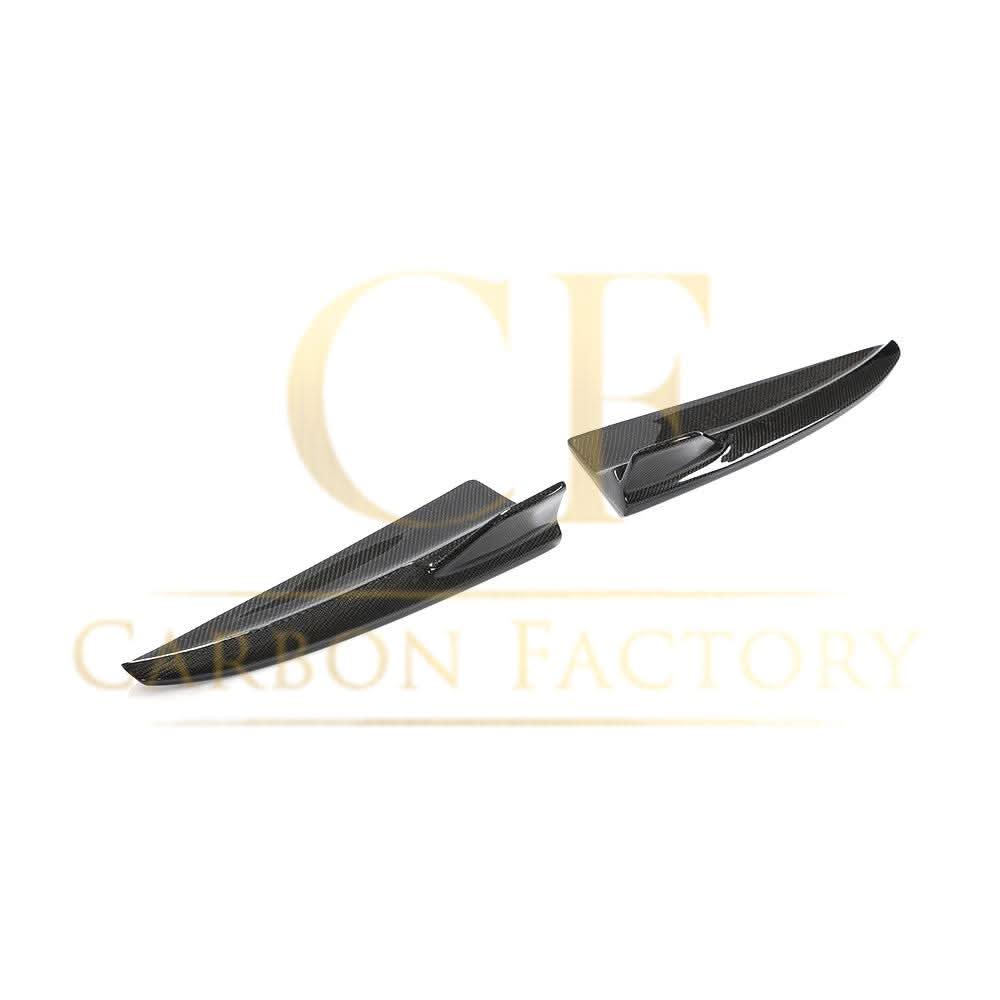 Carbon Fibre Rear Bumper Spats for Mercedes W205 C Class AMG & C63 15-21 - Carbon Factory