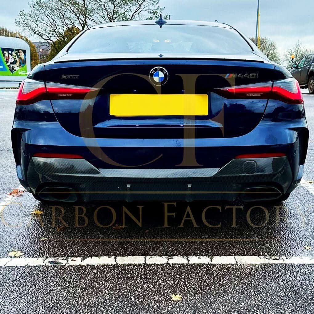 3D Style Carbon Fibre Rear Diffuser for BMW 4 Series G22 G23 20-Present - Carbon Factory