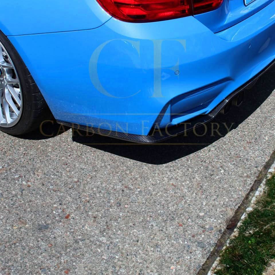 3D Style Carbon Fibre Rear Diffuser for BMW F80 M3 F82 F83 M4 14-20 - Carbon Factory