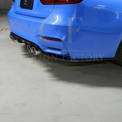 3D Style Carbon Fibre Rear Diffuser for BMW F80 M3 F82 F83 M4 14-20 - Carbon Factory