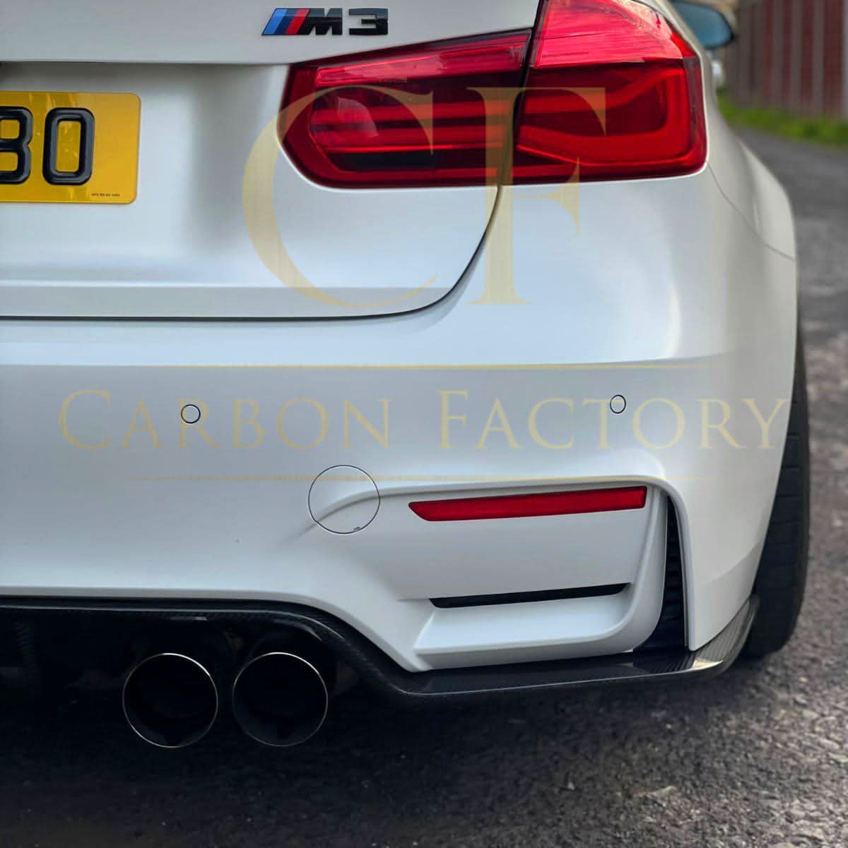 3D Style Carbon Fibre Rear Diffuser for BMW F80 M3 F82 F83 M4 14-20 - Carbon Factory