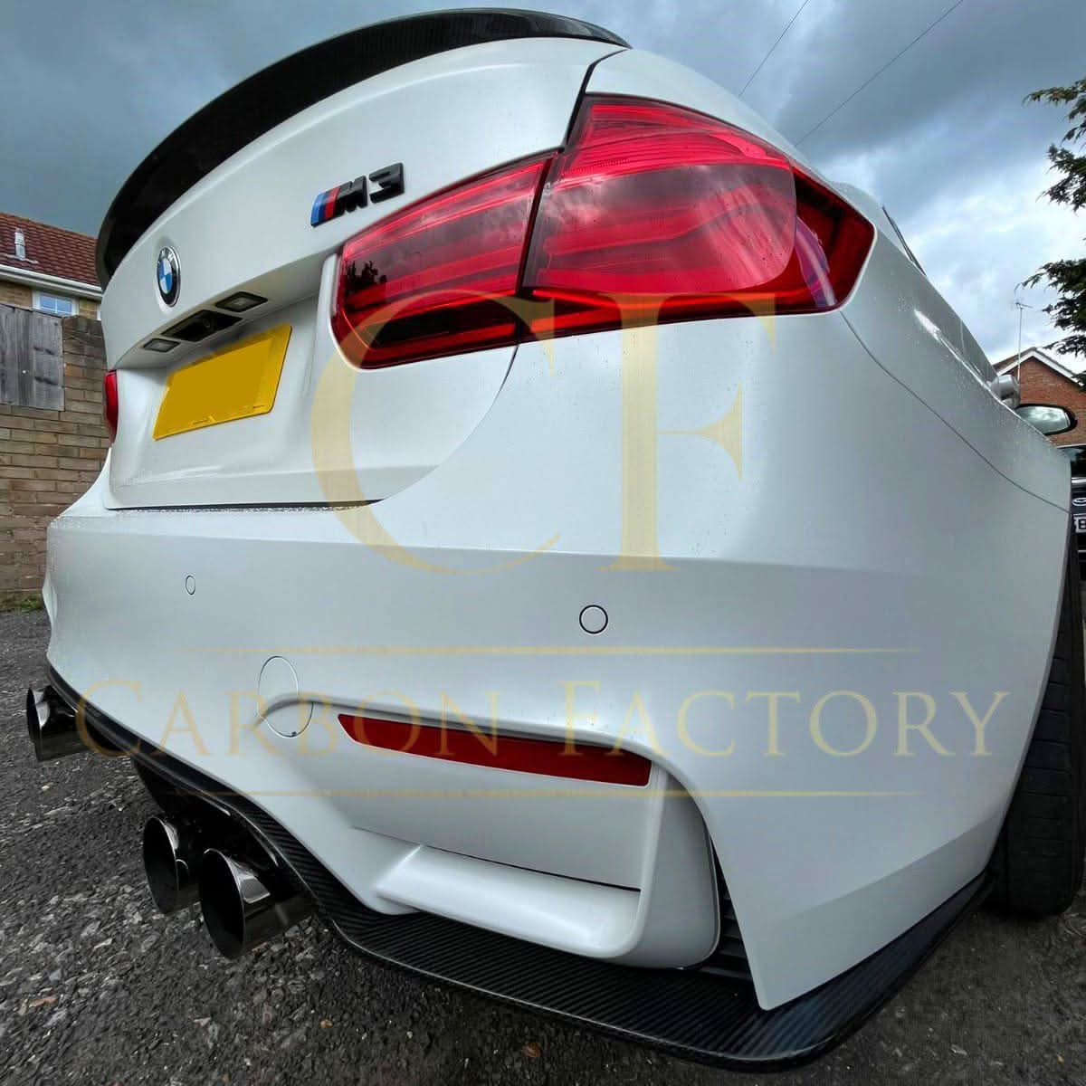 3D Style Carbon Fibre Rear Diffuser for BMW F80 M3 F82 F83 M4 14-20 - Carbon Factory