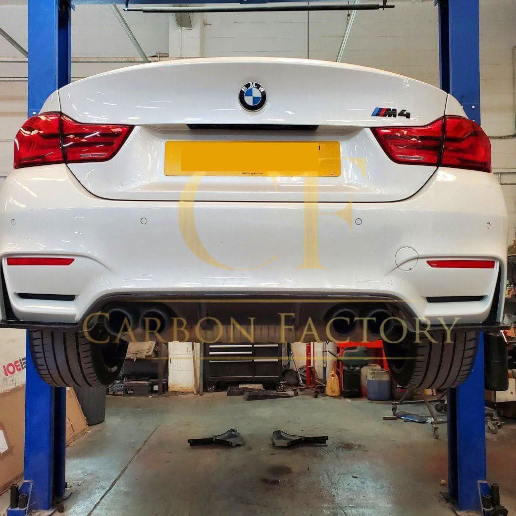 3D Style Carbon Fibre Rear Diffuser for BMW F80 M3 F82 F83 M4 14-20 - Carbon Factory