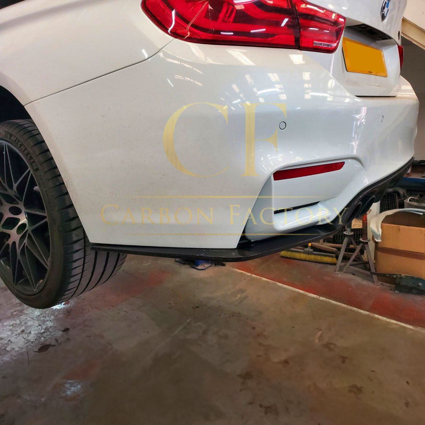 3D Style Carbon Fibre Rear Diffuser for BMW F80 M3 F82 F83 M4 14-20 - Carbon Factory