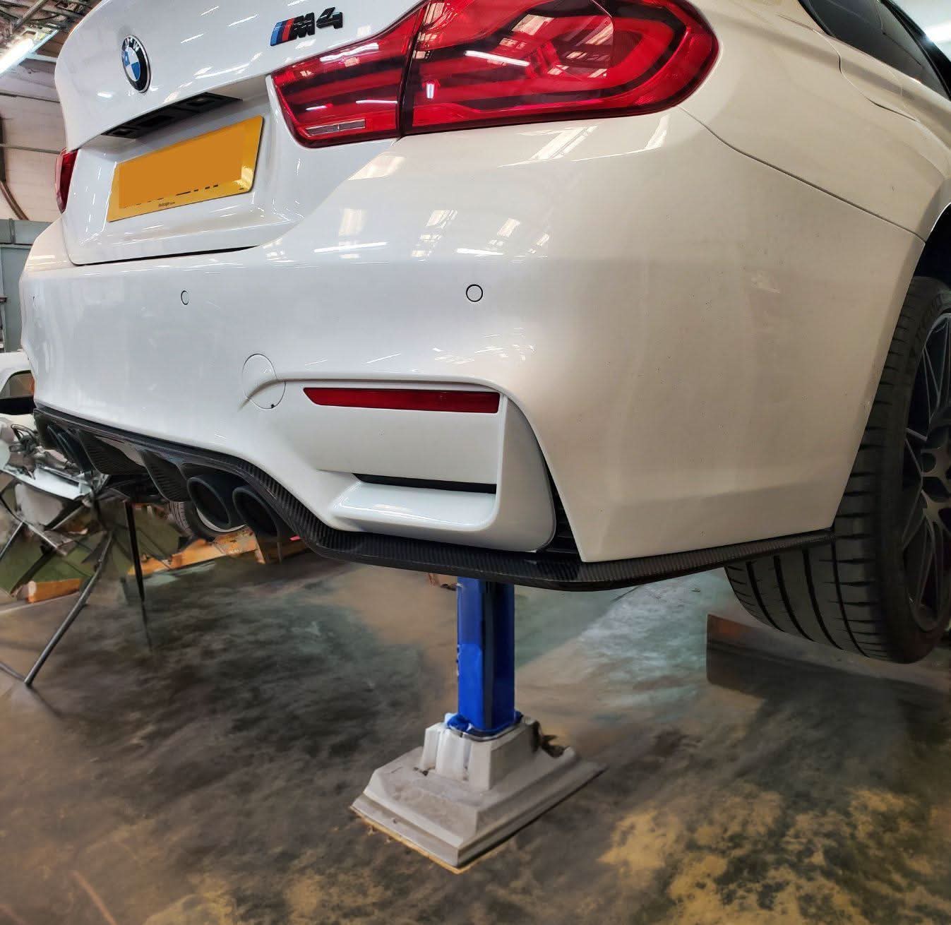 3D Style Carbon Fibre Rear Diffuser for BMW F80 M3 F82 F83 M4 14-20 - Carbon Factory