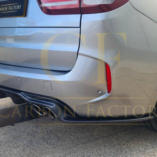 3D Style Carbon Fibre Rear Diffuser for BMW F85 X5M F86 X6M 16-Present - Carbon Factory