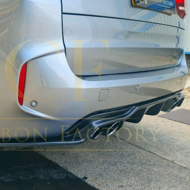 3D Style Carbon Fibre Rear Diffuser for BMW F85 X5M F86 X6M 16-Present - Carbon Factory