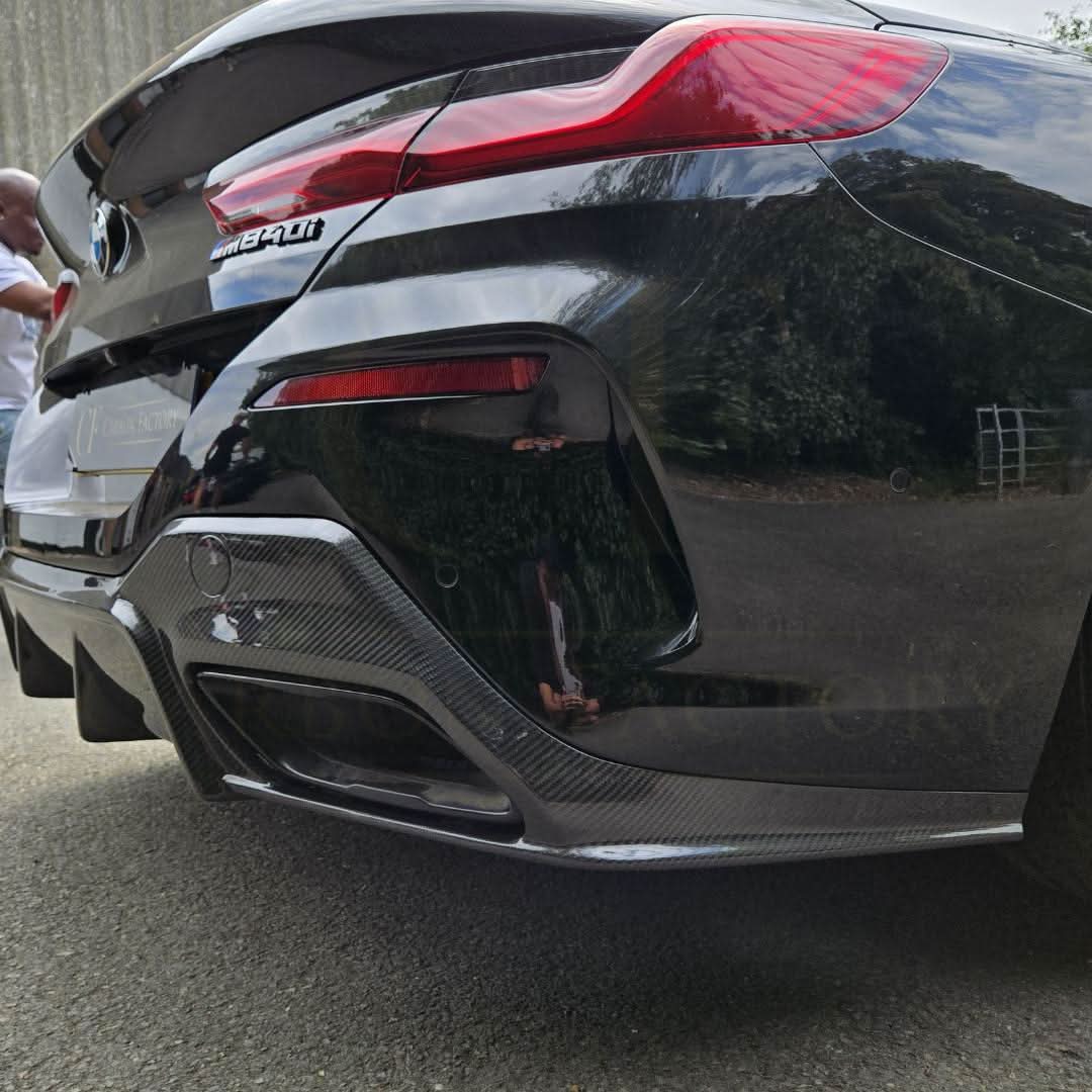 3D Style Carbon Fibre Rear Diffuser for BMW G14 G15 8 Series 18-Present - Carbon Factory