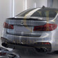 3D Style Carbon Fibre Rear Diffuser for BMW G30 G31 5 Series M Sport 17-23 - Carbon Factory