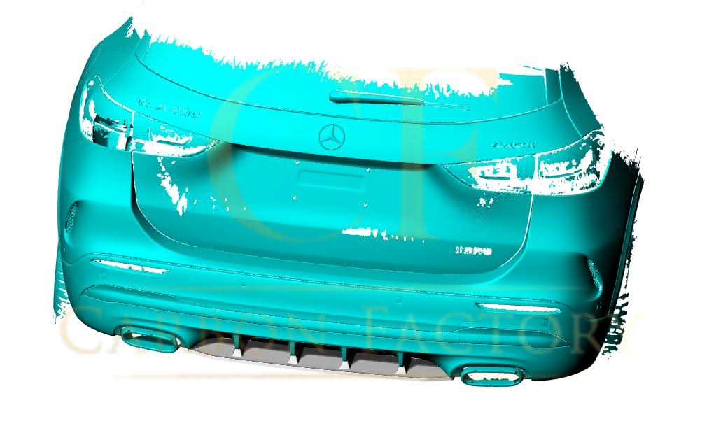 AMG Style Carbon Fibre Diffuser for Mercedes Benz H247 GLA 20-Present - Carbon Factory