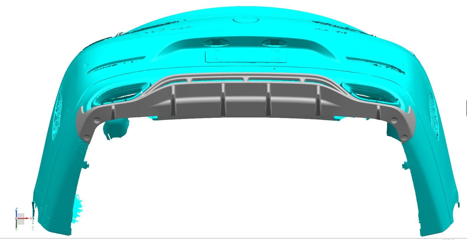 Brabus Style Carbon Fibre Rear Diffuser for Mercedes Benz C257 CLS 19-Present - Carbon Factory