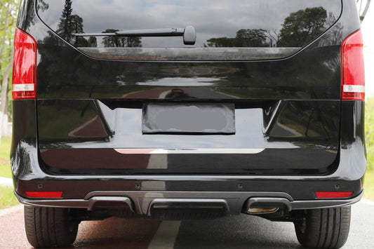 Brabus Style Carbon Fibre Rear Diffuser for Mercedes Benz W447 Vito 16-18 - Carbon Factory