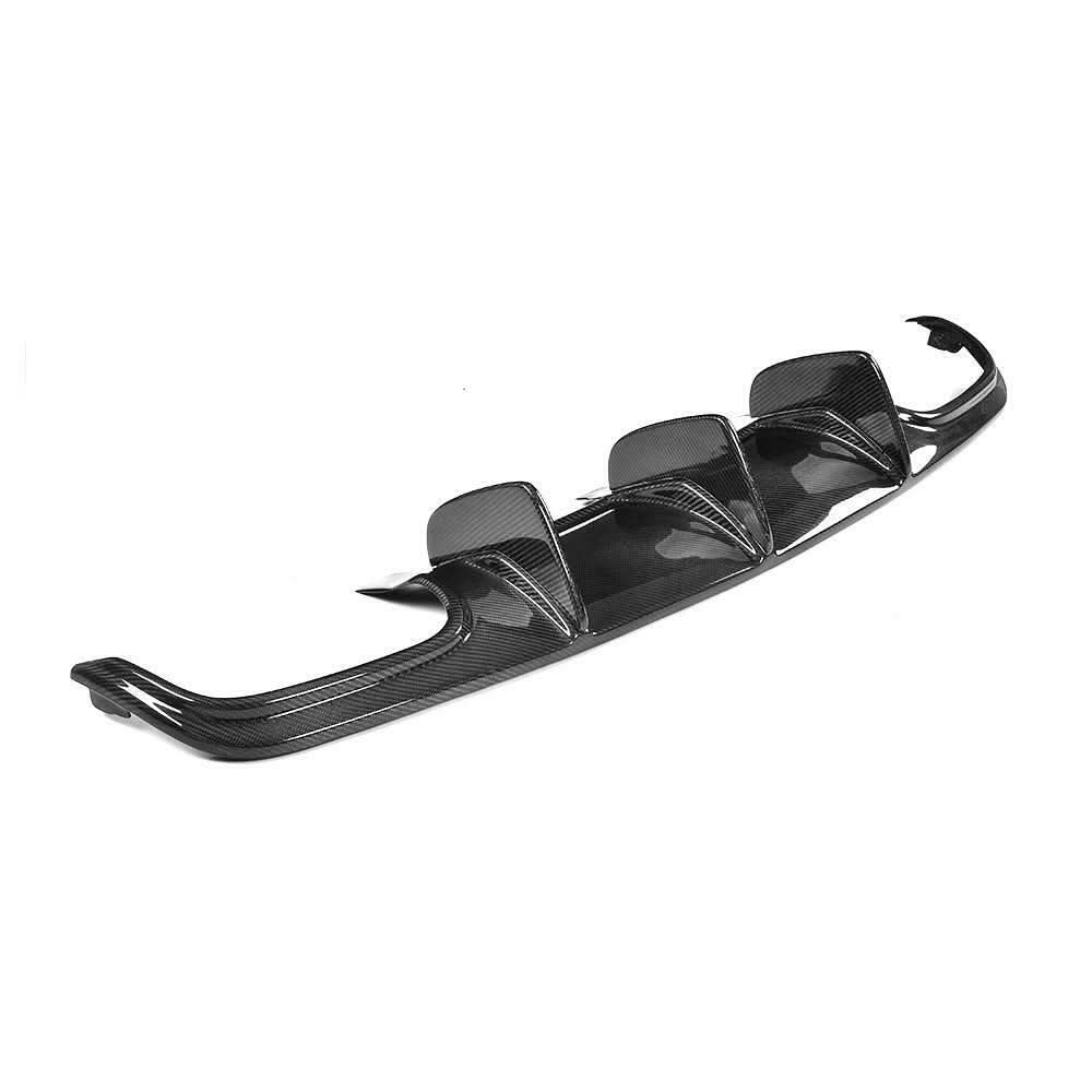 Carbon Fibre Big Fin Rear Diffuser for Mercedes Benz W204 C63 & C Class Pre-Facelift 07-10 - Carbon Factory