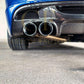 Carbon Fibre Quad Exhaust Rear Diffuser for BMW E82 E88 1 Series 04-13 - Carbon Factory