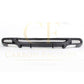 Carbon Fibre Quad Exhaust Rear Diffuser for BMW E82 E88 1 Series 04-13 - Carbon Factory