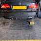 Carbon Fibre Rear Diffuser Quad Exhaust for BMW E92 E93 3 Series 07-13 - Carbon Factory