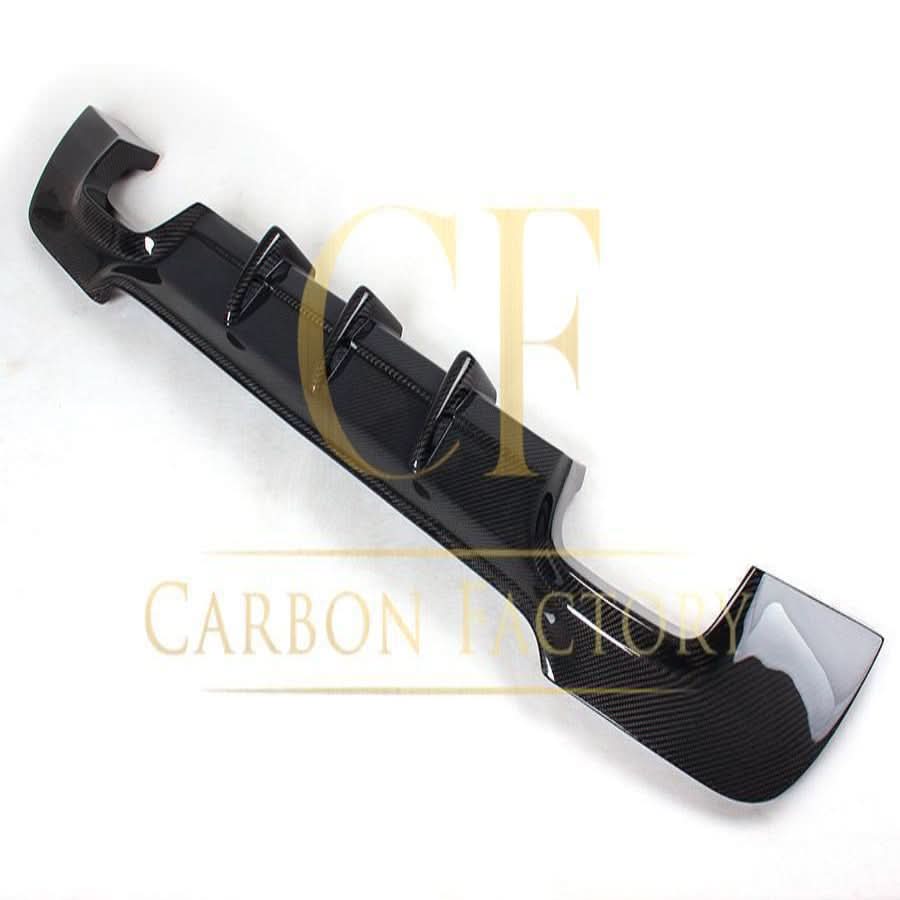 Carbon Fibre Rear Diffuser Quad Exhaust for BMW E92 E93 3 Series 07-13 - Carbon Factory