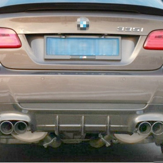 Carbon Fibre Rear Diffuser Quad Exhaust for BMW E92 E93 3 Series 07-13 - Carbon Factory