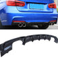 Carbon Fibre Rear Diffuser Quad Exhaust for BMW F30 F31 3 Series 12-19 - Carbon Factory