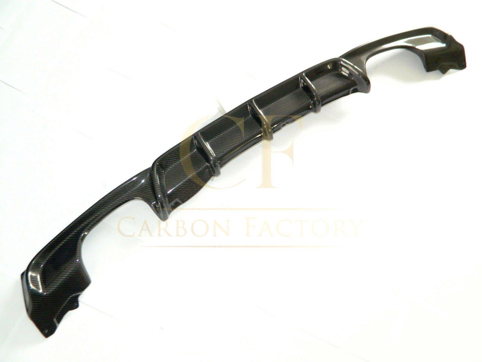 Carbon Fibre Rear Diffuser Quad Exhaust for BMW F30 F31 3 Series 12-19 - Carbon Factory