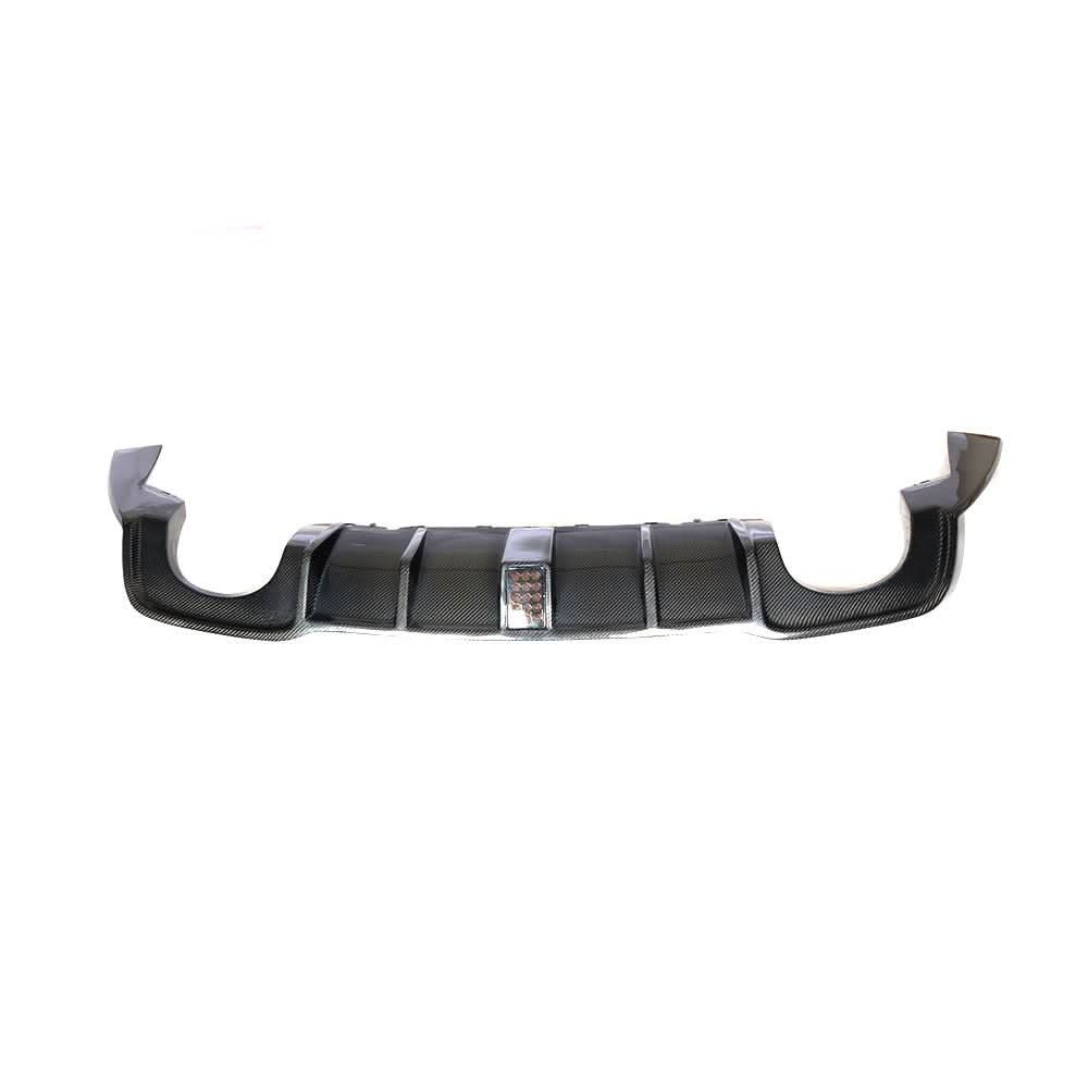 Carbon Fibre Rear Diffuser with LED for Audi 8V RS3 Saloon 17-20 - Carbon Factory