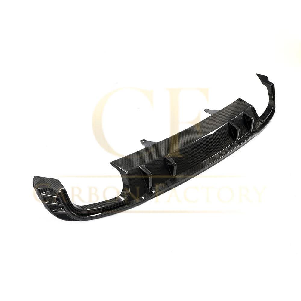 CF Style Carbon Fibre Rear Diffuser for Audi A4 S Line S4 B9 16-18 - Carbon Factory