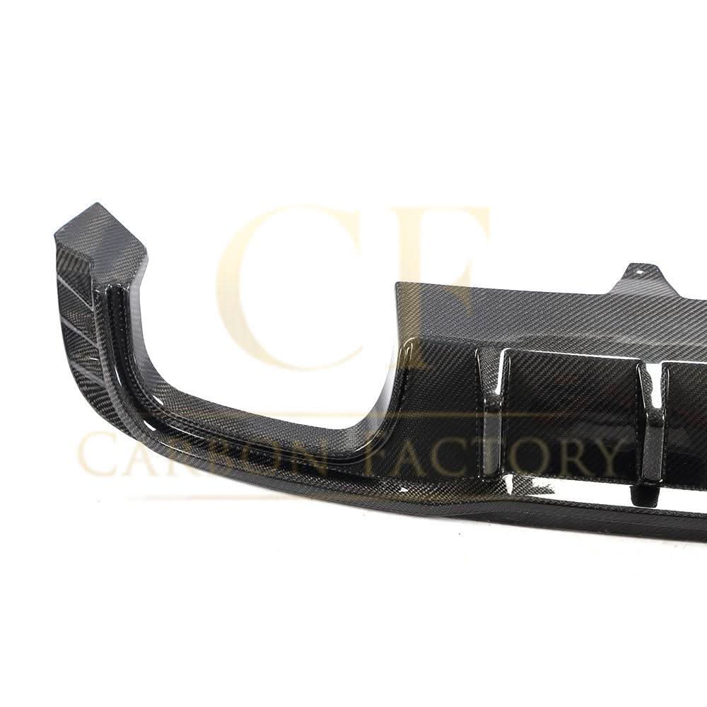 CF Style Carbon Fibre Rear Diffuser for Audi A4 S Line S4 B9 16-18 - Carbon Factory