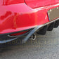 CF Style Carbon Fibre Rear Diffuser for VW Golf MK7 GTI GTD 14-17 - Carbon Factory