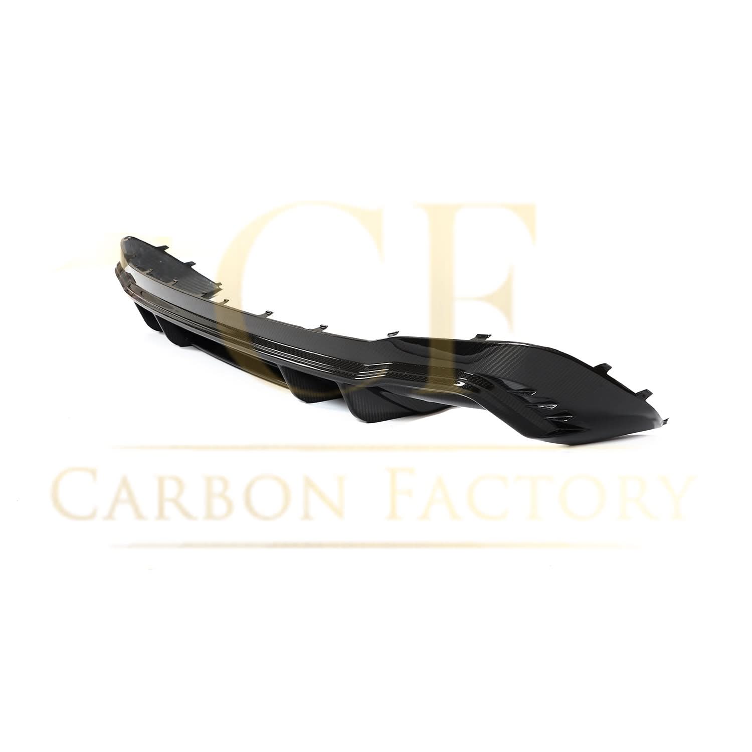 CF Style Pre-Preg Carbon Fibre Rear Diffuser for Audi A4 B9 S Line & S4 19-22 - Carbon Factory