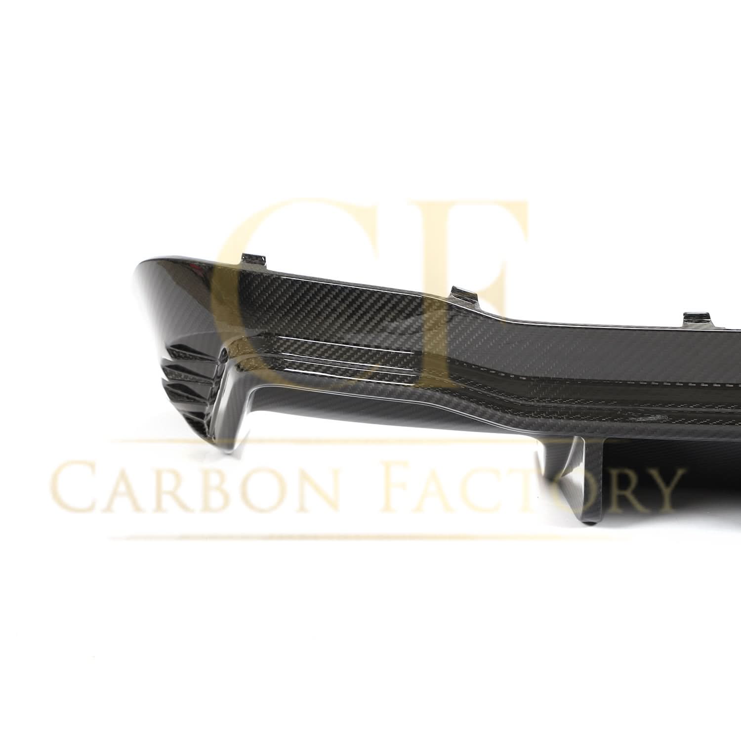 CF Style Pre-Preg Carbon Fibre Rear Diffuser for Audi A4 B9 S Line & S4 19-22 - Carbon Factory