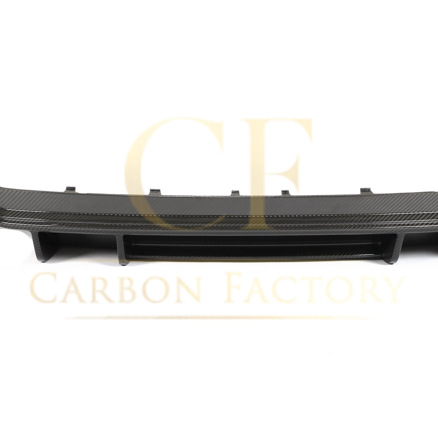 CF Style Pre-Preg Carbon Fibre Rear Diffuser for Audi A4 B9 S Line & S4 19-22 - Carbon Factory